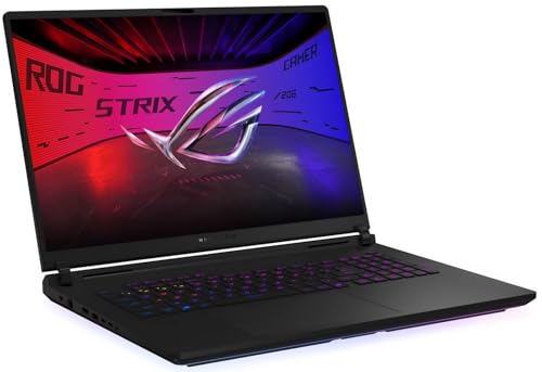 Image of [2025] ASUS ROG Strix SCAR 18 G835LX-XS98 Pro Extreme (Intel Core Ultra 9 275HX, 128GB DDR5 RAM, 4TB Gen4 NVMe SSD, NVIDIA GeForce RTX 5090, 18 inch 240Hz Mini LED, Windows 11 Pro) Gaming Laptop