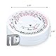 Body Mass Index Rechner, Rundes BMI-Body-Mass-Index-Teleskop-Maßband Kann Verwendet Werden, um Taillenumfang und Body-Mass-Index zu Messen 1,5 M