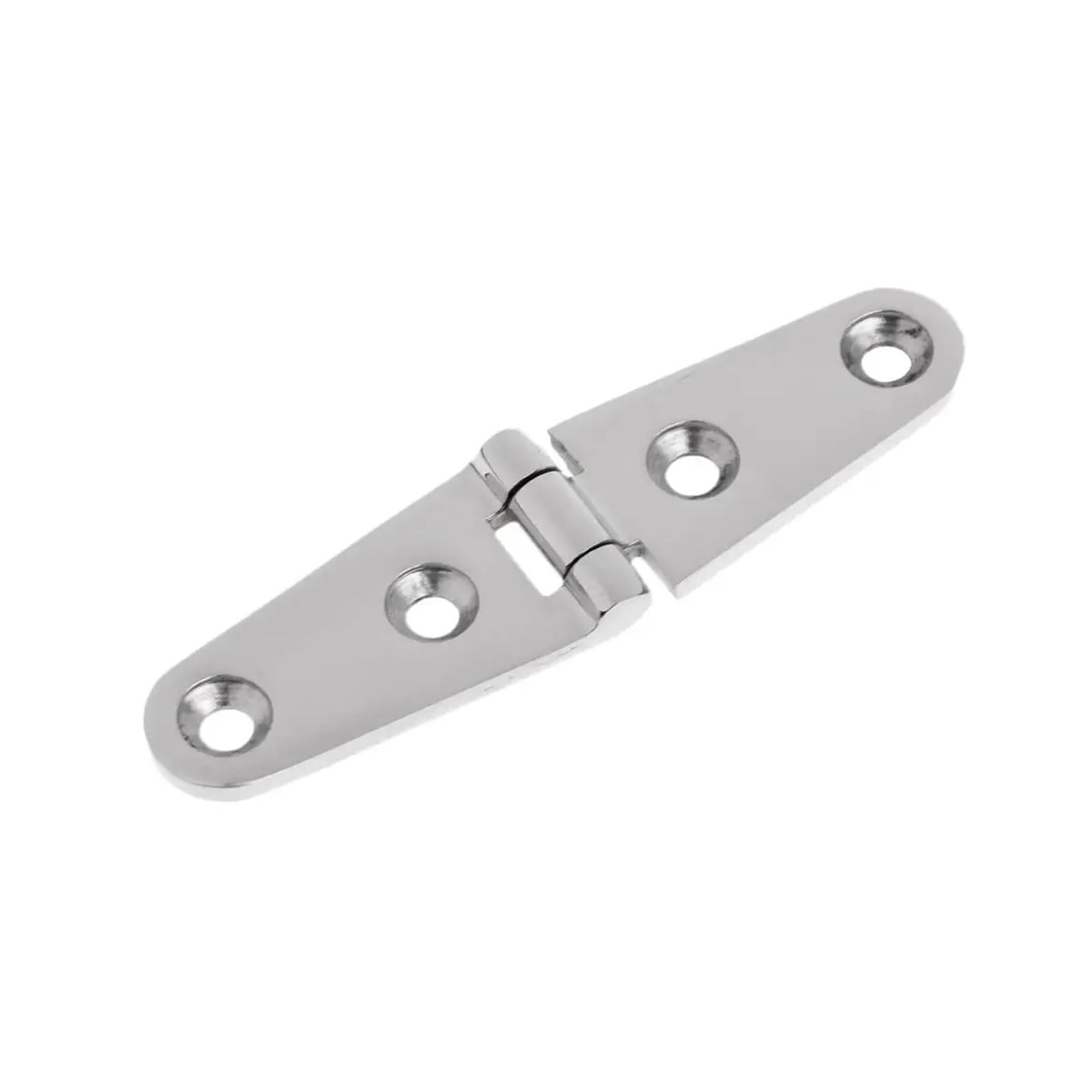 Cfwwsaq One Color Heavy Duty 102X25mm Marine 316 Grade Stainless Steel Boat Deck Cabin Door Strap Hin 4 Hole