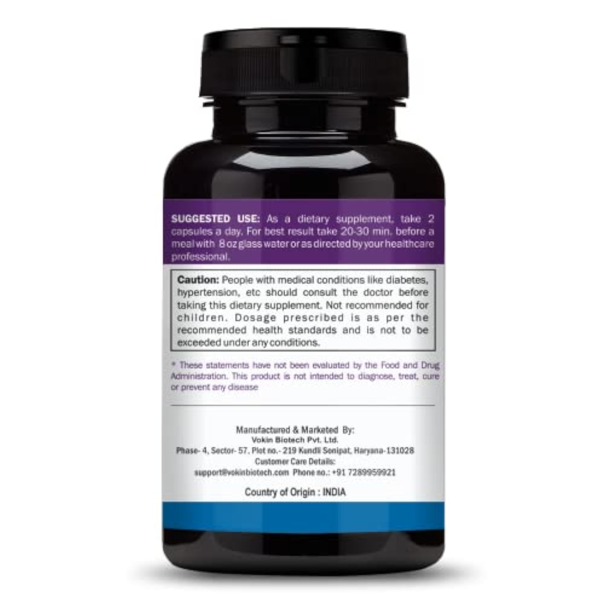 Vokin Biotech Keto Advanced Capsules, Weight Management