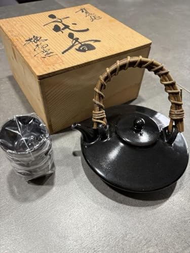 ノーブランド 黒千代香 土瓶銚子 酒器 ぐい呑み