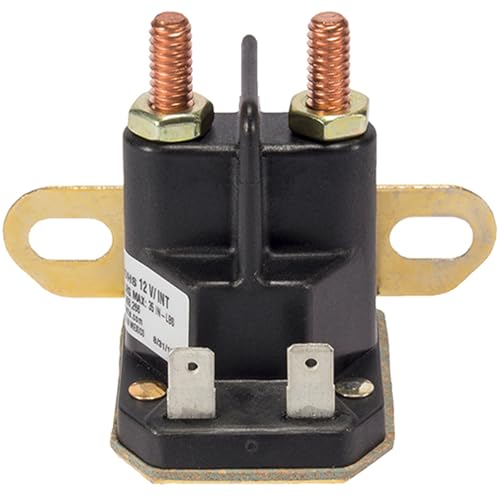 Mr Mower Parts Starter Solenoid Replacement for MTD Cub Cadet 725-04439 725-04439A 72504439B John Deere AM138068 GY22476 AUC15346 Troy Bilt 13CC26JD011 21R707-0039-G1