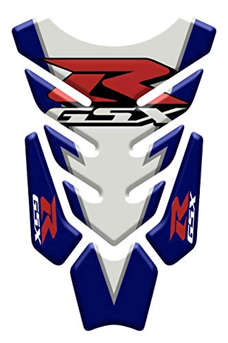 Protège-réservoir adhésif résine effet 3D compatible avec Suzuki GSX-R v3 Cover
