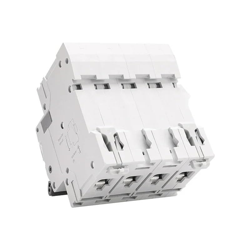 Salvavita Riarmo Automatico Interruttore Automatico MCB 10KA 1P 2P 3P 4P 6A 10A 16A 20A 25A 32A 40A 50A 63A 230V 400V Curva C Differenziale Riarmo Automatico(4 Pole C Curve,6A)