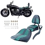 Driver Seat Passenger Seat Passenger Rear Backrest Pad +Luggage Rack Fit For Indian 2019-2020 Scout
