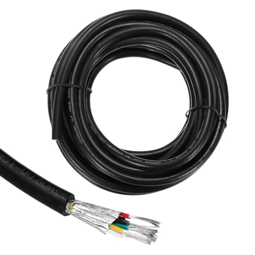 Câble blindé 20AWG fil électrique 6 conducteurs PVC 300V MECCANIXITY pour multimédia