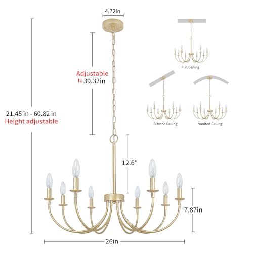 8-Light-Gold-Chandeliers-for-Dining-Room-Farmhouse-Dining-Room-Light-Fixtures-Rustic-Candle-Chandelier-Light-Fixtures-for-Living-Room-Kitchen-Staircase-Entryway-Foyer