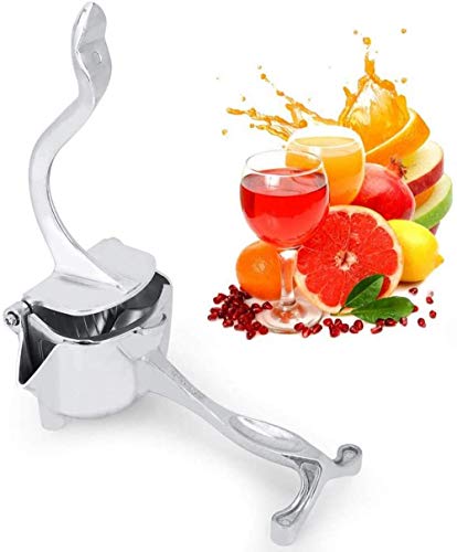 Handmatige citruspers - Roestvrij staal Handmatig - Handpers Juicer Squeezer - Single Press Lemon Squeezer - Huishoudelijke fruitpers Extractor - voor sinaasappel, granaatappel, grapefruit - Image 3