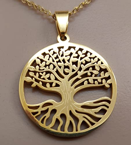 AB Viking Crafts Ciondolo in acciaio inox placcato...