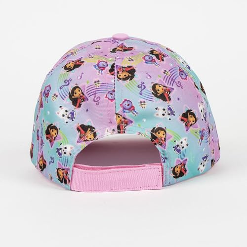 CERDÁ LIFE’S LITTLE MOMENTS Gabby’s Dollhouse Kinder Cap – Niedliche Basecap mit Verstellbarem Verschluss