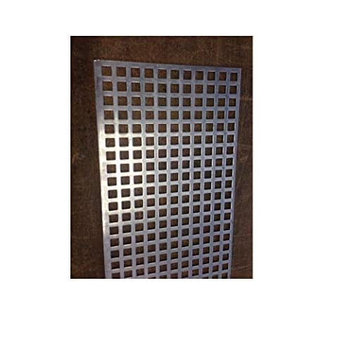 2mm Stahl verzinkt Lochblech Qg10-15 Länge 1000mm (60x1000)