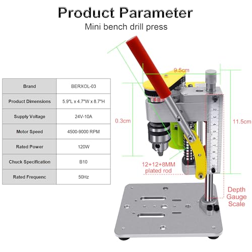 Mini Drill Press for Small Projects