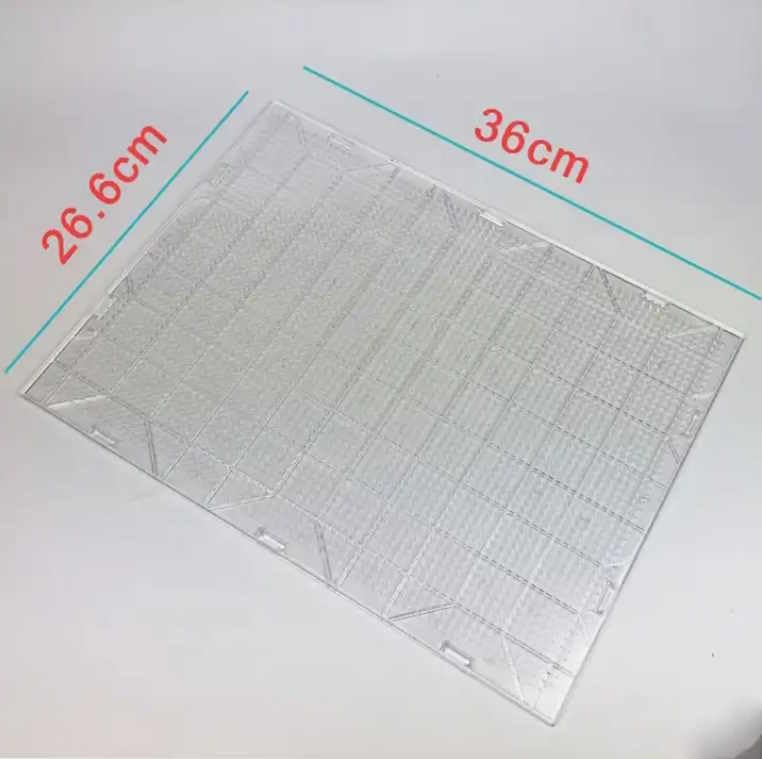 Midi 5mm XXL Bügelperlen Stiftplatte für große Bügelbilder 36 x 26,5 CM (Kompatibel mit allen Midi Bügelperlen)