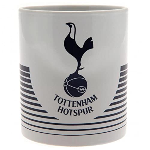 Tottenham Hotspur FC Official Ceramic Mug (One Size) (White/Black)