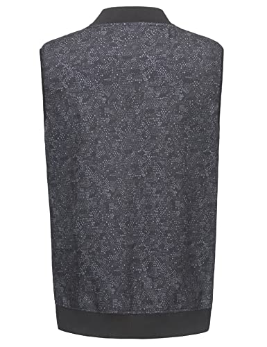 Little Donkey Andy Men’s Lightweight Softshell Vest Golf Outdoor Sleeveless Jacket Waterproof Windproof Winter Warm Fleece Lined Outerwear For Running Hiking Travel Casual Black Floral Xl #TOP1
