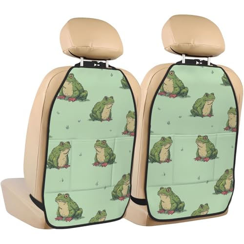 Protectores de asiento de coche con bolsillos para mantener la tapicería limpia