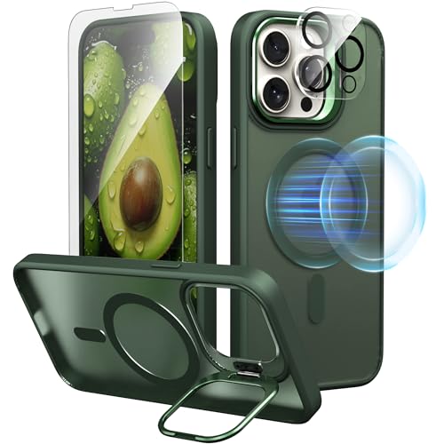 Coque iPhone 15 Pro Max antichoc flexible avec support objectif photo