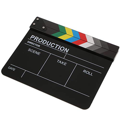 Ripa Dry Erase Diretor Filme Filme Slate Cut ação Cena Clapper Board