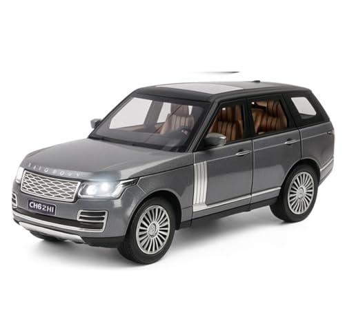 Image of Die-cast Range Rover Car Toy - 1:32 Scale Alloy Car SUV Model with Light & Sound, Pull-Back Off-Road Vehicle Toy for Kids & Collectors, Gift for Boys, Enthusiasts (Color as per Stock)