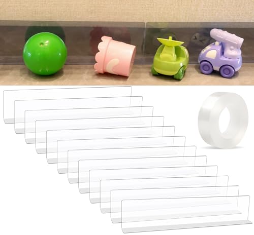 Image of NEOACT 12 Pack Under Couch Blocker(3.2" H 16" L), Under Bed Blocker for Pets, Toy Blockers for Furniture, Stop Things Going Under Couch Sofa and Bed, Suit for Hard Surface Floors