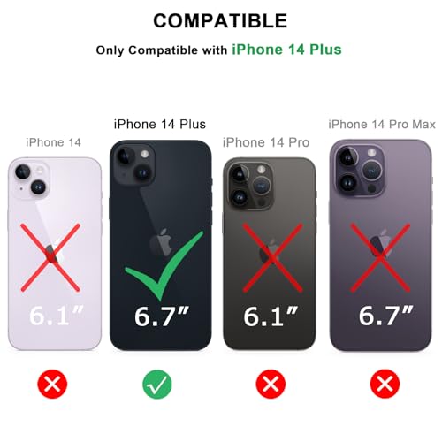 Coque iPhone 14 Plus en bois véritable et carbone élégant - 7