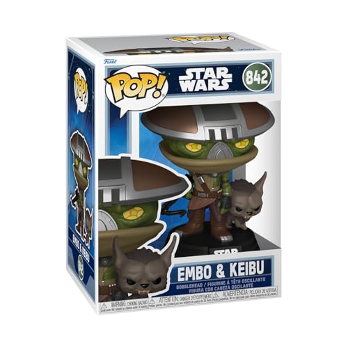 Funko Star Wars The Mandalorian - Embo & Keibu Pop! n°842 Indifférent Pop! Standard