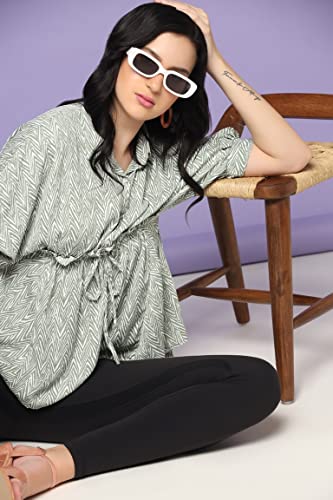 Image of Leriya Fashion Women Rayon T Shirt | Casual Loose Fit | Oversized T Shirt