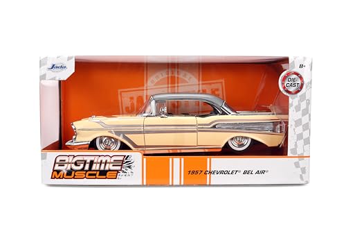 Jada Toys Bigtime Muscle 1957 Chevy Bel-Air 1:24 miniatura 2
