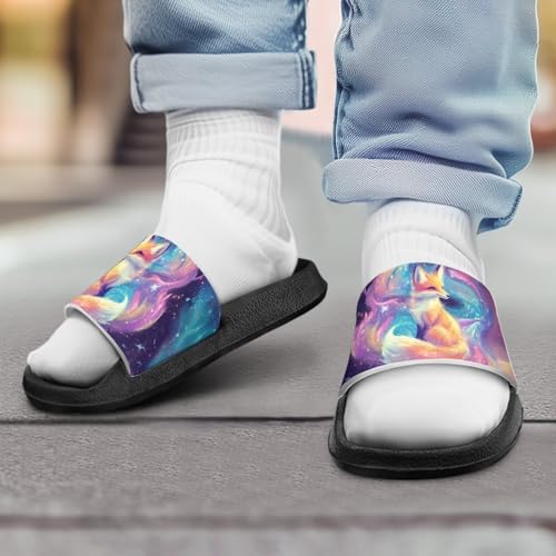 Slides for Kids Beach Water Shoes Non-Slip Quick-Dry Sandals for Girls Boys4