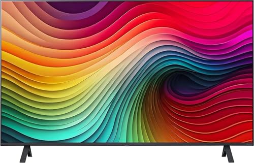 LG Smart TV 43 pulgadas 4K Ultra HD Display NanoCell System WebOS Procesador A5 Gen7 HDR10 Clase G Wi-Fi - 43NANO81T3A