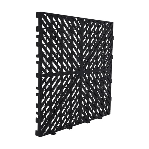 Tapis de drainage antidérapant et dalle en maille épaisse pour cuisine et garage