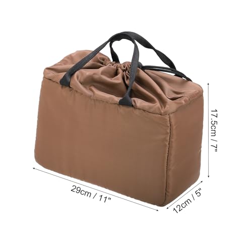 Bolsa interior para cámara PATIKIL 29 x 12 x 17.5 cm marrón miniatura 2
