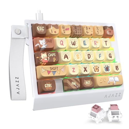 Amazon | AJAZZ AK029 片手ゲーミングキーボード メカニカルキーボード