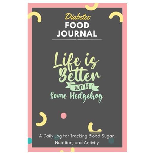 Diabetes Food Journal for Hedgehog Owners