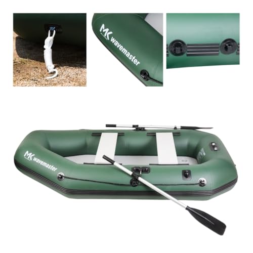 MK-Angelsport Schlauchboot Wavemaster 235cm mit Luftboden für 2 Personen