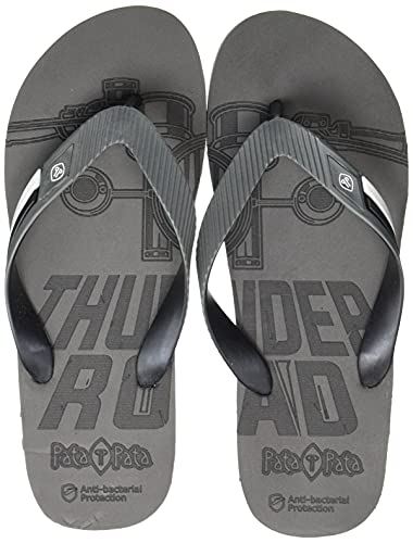 Bata Mens BIKER - LN Flip-Flop (8712486_DARK GREY_9 UK) (B0931YTFTL) Amazon Price History, Amazon Price Tracker