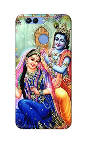 Image of PRINTFIDAA Printed Hard Back Cover Case for Huawei Nova 2 Plus | Huawei Nova 2+ Back Cover (Radha Krishna) -1803