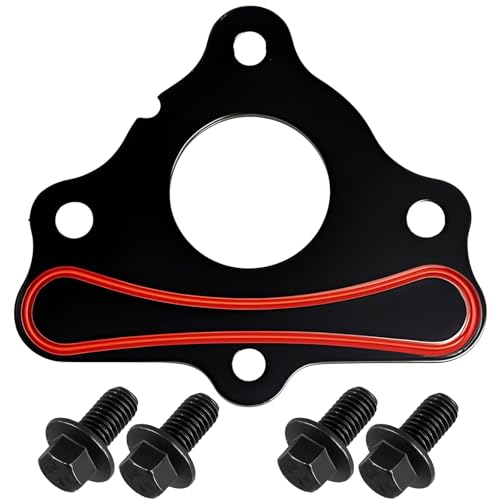Image of FUSCH Camshaft Retainer Thrust Plate Gasket with Bolt Kit Compatible with All GM LS LT Gen III IV V Engines LS LS1 LS2 LS3 LQ4 LQ9 4.8L 5.3L 6.0L 6.2L Replace# 12589016