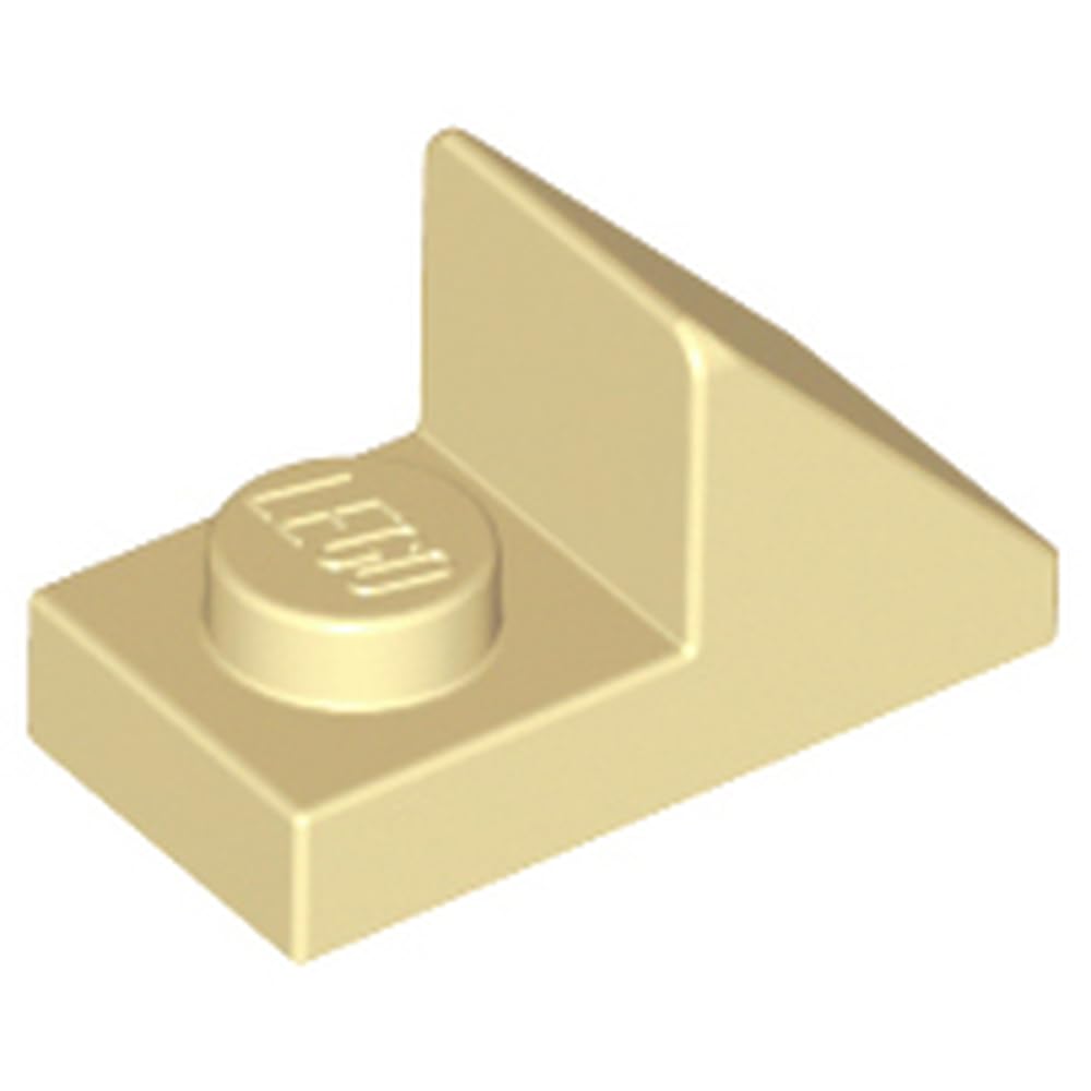 LEGO Slope 45 2 x 1 with 2/3 Cutout, Part 92946 (Tan, 10, Bricks) — image 1