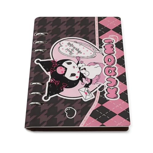 ノート クロミ メモ帳 バインダーノート A5 6穴 90枚 てちょう ハードカバー メモ ンダー A5サイズ 横罫線 ??本 文房具 オフィス用品 ルーズリーフ 学生 キャンパス おしゃれ プレゼント 贈り物