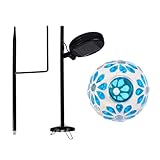 NUOBESTY Solar Rasenleuchte Außenleuchte mit Sanftem Licht für Garten Terrasse und Hof