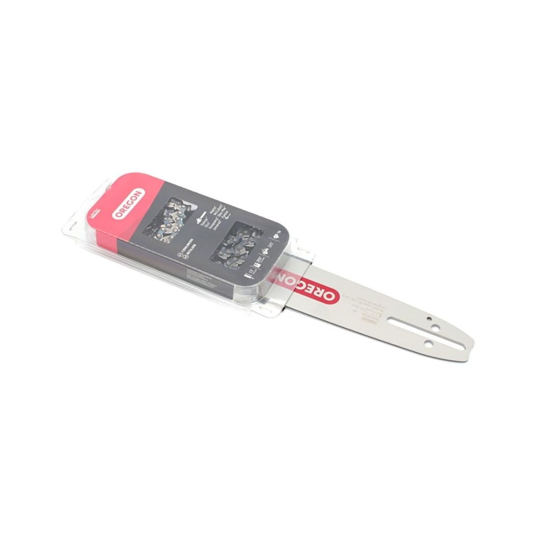 BSD OREGON 543486 - Barra Guía con 2 Cadenas para Motosierra, Barra Guía 158PXBK095, 2 Cadenas - 13”
