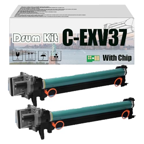 Tambour d'imagerie C-EXV37 Canon IR 1750i lot de 2 pour corriger les impressions pâles
