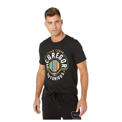 UFC Conor McGregor Arch T-Shirt Black LG