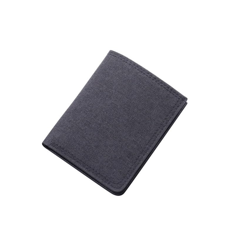 Canvas Card Holder Wallet for Man, Cloth Wallet for Men Vertical Design with Minimalist Style, Storage During Travel and Commuting, Canvas for Men-image-47