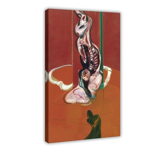 Impression Francis Bacon Three Studies for A Crucifixion sur toile premium de décoration