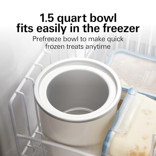 Hamilton Beach Automatic Electric Ice Cream Maker & Frozen Yogurt Machine - image 6
