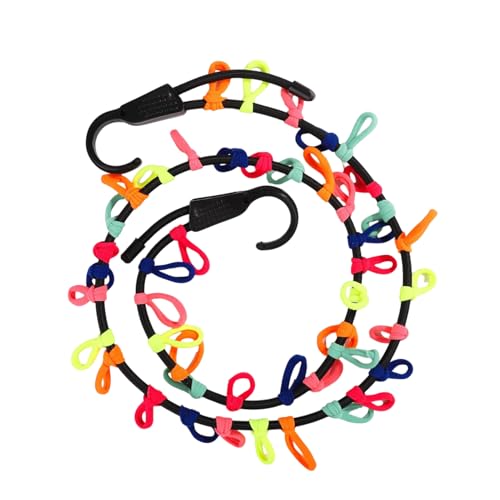 Genérico Soporte De Cuerda Para Patos De Goma,Bandas Elasticas Coloridas Para Organizador De Coche - Resistente Al Desgaste Alta Elasticidad Para Cubierta Facial