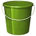 Produktbild Rotho Vario Eimer 10l mit Henkel, Kunststoff (PP) BPA-frei, grün, 10l (28,0 x 28,0 x 26,0 cm)