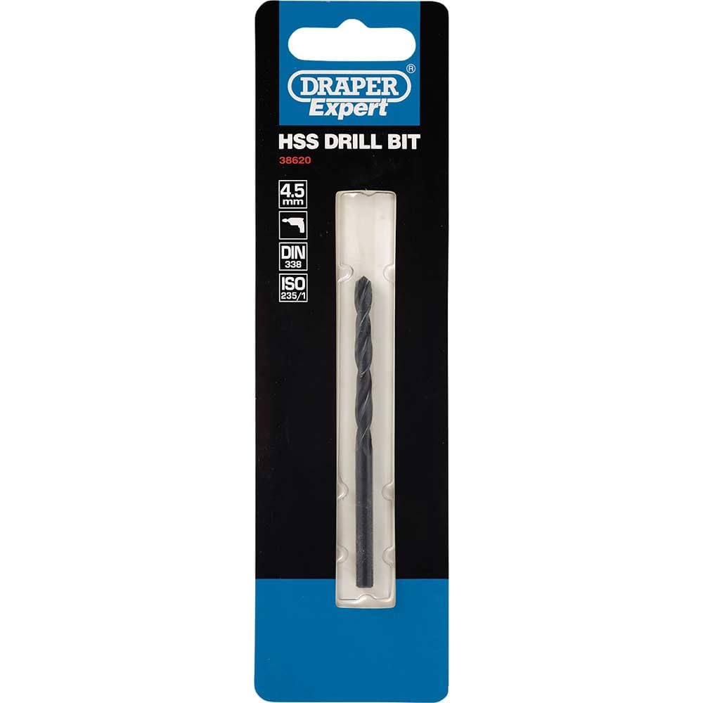 Draper Expert Hss Drill Bit, 4.5Mm